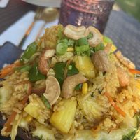 Pineapple rice   at Soul Vegan in Edinburgh