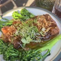 Deep fried tofu   at Soul Vegan in Edinburgh