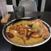Laksa - highly recommend!  at Soul Vegan in Edinburgh