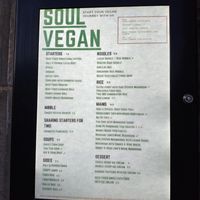  at Soul Vegan in Edinburgh