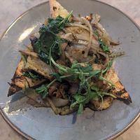 Mushroom toast at Hanover Street Social in Liverpool