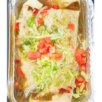 Jumbo Veggie Platter (aka Smothered Burrito) at Anita's in Chantilly