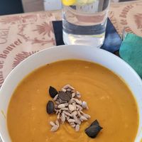 Pumpkin soup at Terina in Split