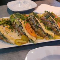 Arabische falafel schotel at X Falafel NL in Leiden