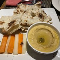 Hummus platterr  at Moondance Restaurant & Bar in Pokhara