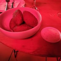 Alcapurria with aioli at Jungle Bird in San Juan