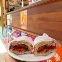 "Veggie" Sandwich (38 BRL) at Sandwicheria in Jericoacoara