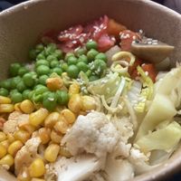 Rice and vegetable bowl   at Kaschemme in Nuremberg