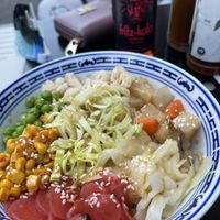 Mixed Rice Bowl mit geschmorten Gemüse und hausgemachten Pickles  at Kaschemme in Nuremberg