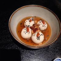 Klebreis Erdnuss Dessert at Kaschemme in Nuremberg