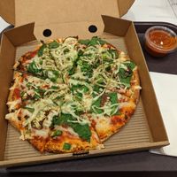 Green Garden pizza. at Papa Murphy's Pizza in Abu Dhabi