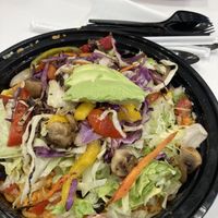 A vegan Burrito Bowl  at Taqaco Mexican Kitchen in Abu Dhabi
