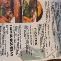 Cheackpea burger at WOW Healthy Food Coffee in Sucre