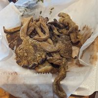 Fried oyster mushrooms Yummmmm!!! at Veganish Vibes in Baton Rouge