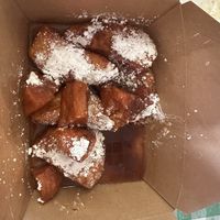 Sweet potato beignetss  at Veganish Vibes in Baton Rouge