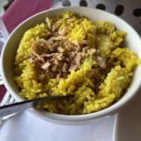 Nasi koening (with coconut milk and curcuma): decent  at Indonesisch Restaurant Sari in Heemstede