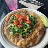 Indian taco delish.  at Itality Plant Based Foods in Albuquerque