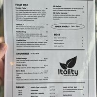 Blackbean Frybread Burger at Itality Plant Based Foods in Albuquerque