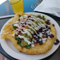Fried bread special at Itality Plant Based Foods in Albuquerque