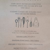 Cooking school can cater for vegans at Pachamama Organic Cafe and Private Villa in 