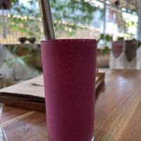 Dragon peanut smoothie   at Pachamama Organic Cafe and Private Villa in 