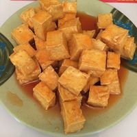 Sweet and sour tofu (not on the menu)  at Bamboo Garden Chinese Restaurant in Twentynine Palms