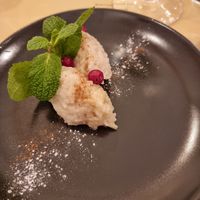 Arroz doce desconstruído at O Tonel  in Faro