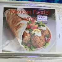 Falafel wrap on menu. Ask for vegan  at Pangpon Mexican Cuisine in Koh Lanta
