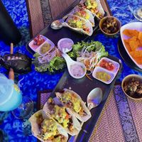 Vegan tacos !  at Pangpon Mexican Cuisine in Koh Lanta