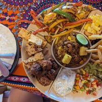 Fajitas bowl (260 bht) at Pangpon Mexican Cuisine in Koh Lanta