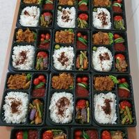 Kalasan chicken set at NatureVe in Northeast Singapore