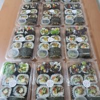 Sushi at NatureVe in Northeast Singapore