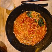 Spicy at Halal Ramen Naniwaya in Osaka