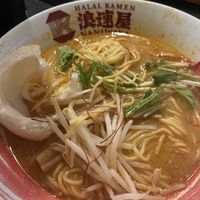   at Halal Ramen Naniwaya in Osaka