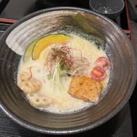 Special Vegetable Soy Milk Ramen 🌱❤️  at Halal Ramen Naniwaya in Osaka