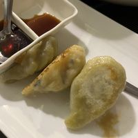 Veggie dumplings (pan fried )  at RISTORANTE CINESE SICHUAN in Rome