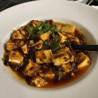 Mapa tofu served with bad attitude   at RISTORANTE CINESE SICHUAN in Rome