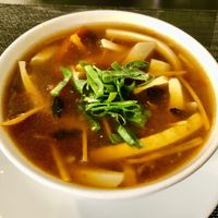 Hot and sour soup   at RISTORANTE CINESE SICHUAN in Rome