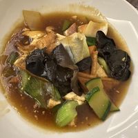 Tofu fritto con verdure  at RISTORANTE CINESE SICHUAN in Rome