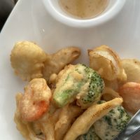 Crispy assorted Vegetable Tempura  at Koh Kood Beach Resort in Koh Kut