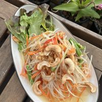Raw Green Papaya Salad  at Koh Kood Beach Resort in Koh Kut
