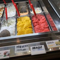 Sorbets at Günther Gelato in Rome