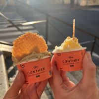   at Günther Gelato in Rome