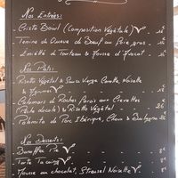 La carte du moment (change souvent) at CrisTo in Bastia