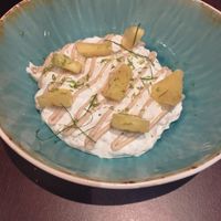 Riso al latte di cocco con ananas at CrisTo in Bastia