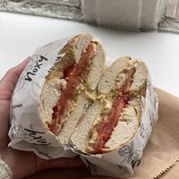 Bey Root Bagel - Noxy Brothers, London  at Noxy Brothers in London