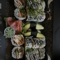 Vegan sushi menu  at Sushipoint in Oosterhout