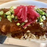 Vegan burrito  at Amigo Cafe in Kayenta