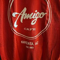 Swag at Amigo Cafe in Kayenta