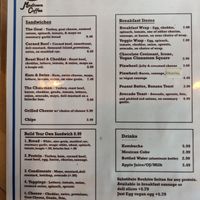 Vegan pinwheels weren't on display but they had extras in the back at Madtown Coffee in Nashville